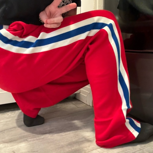 Lacoste Other - Vintage 1980s IZOD LACOSTE Red White & Blue USA Sweatpants